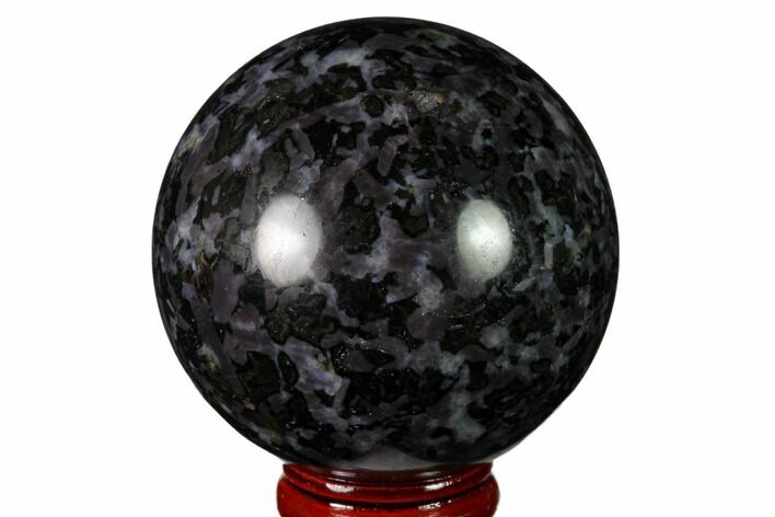 Polished, Indigo Gabbro Sphere - Madagascar #163329